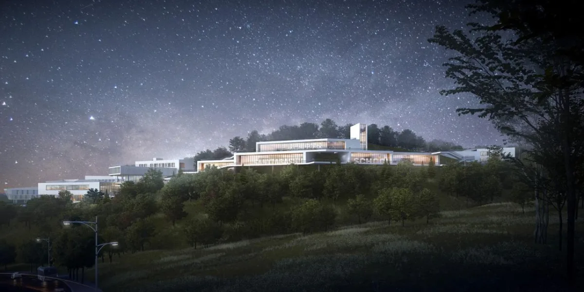 BIM建筑|三峡巴蜀中学：建筑与大地的和谐协奏 / 西筑设计作品