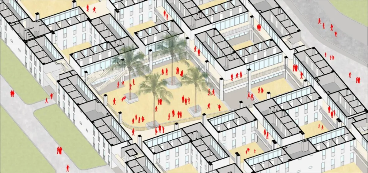 BIM建筑|北京大学附属中学海口学校 / Crossboundaries