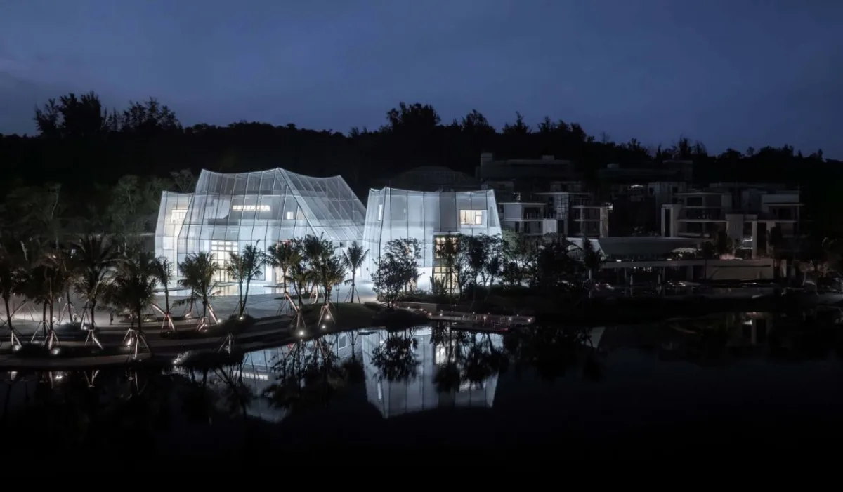 BIM建筑|玉山岚峰：正大太阳河咖啡小镇艺术中心 / Wutopia Lab