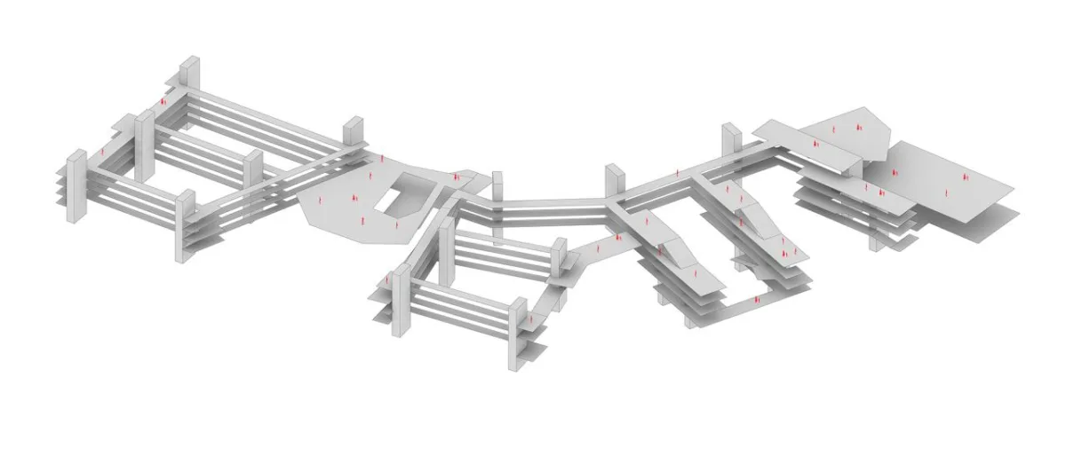 BIM建筑|三峡巴蜀中学：建筑与大地的和谐协奏 / 西筑设计作品