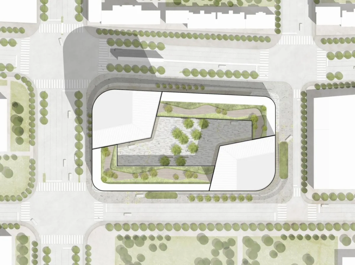 BIM建筑|济南中央商务区金石中心 / 盖博建筑设计事务所