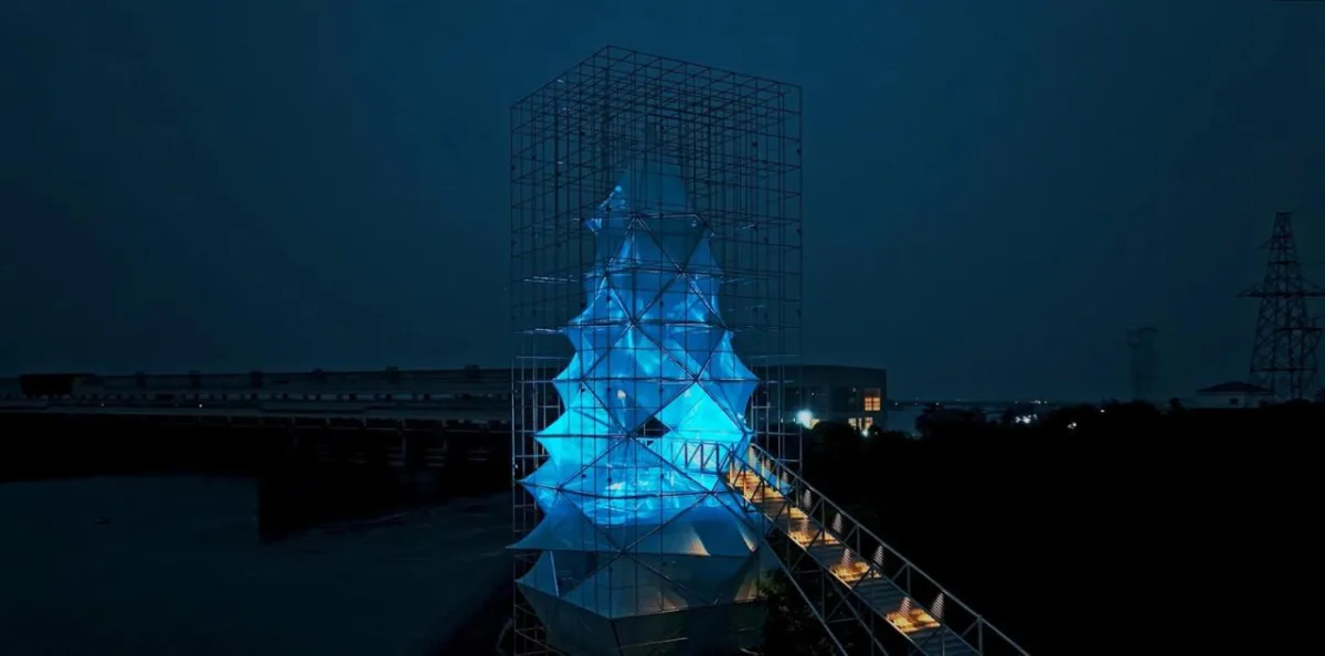 BIM建筑|人造树 / 有限设计工作室