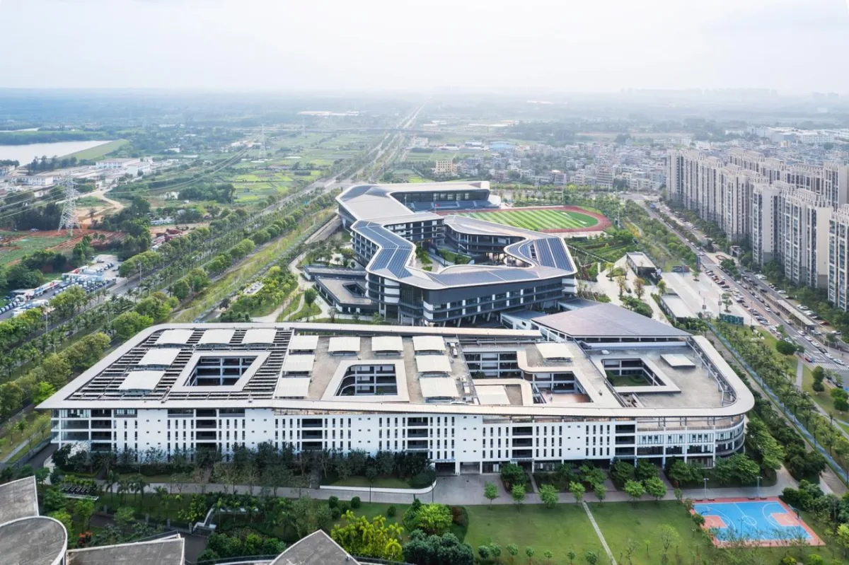 BIM建筑|北京大学附属中学海口学校 / Crossboundaries