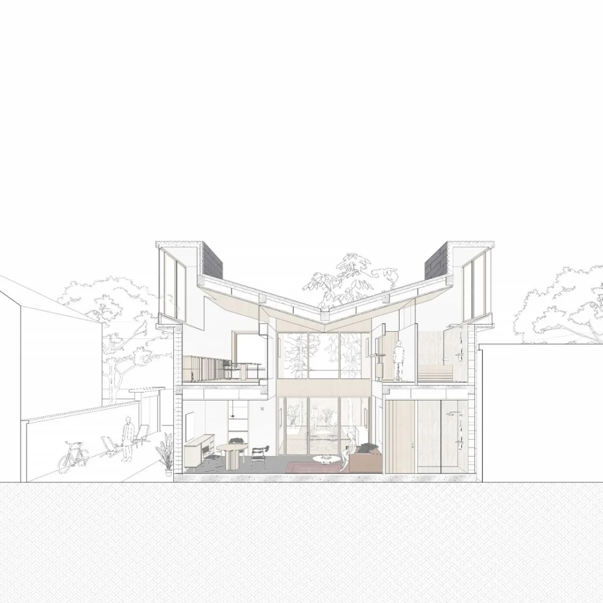 BIM建筑|母亲住宅 / CPLUS