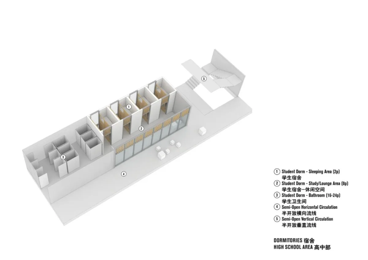 BIM建筑|北京大学附属中学海口学校 / Crossboundaries