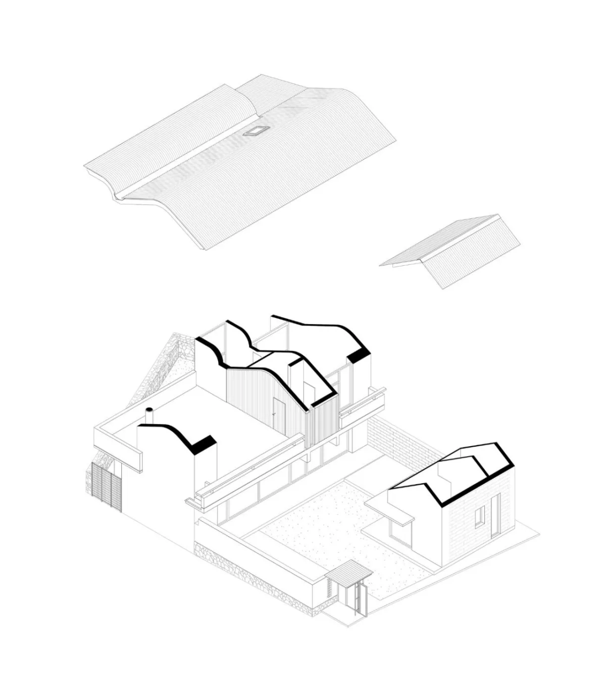 BIM建筑|玉米地住宅 / xiān 氙建筑工作室