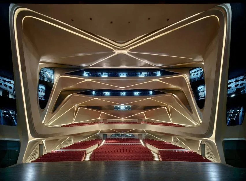 BIM建筑|扎哈工作室设计珠海艺术中心