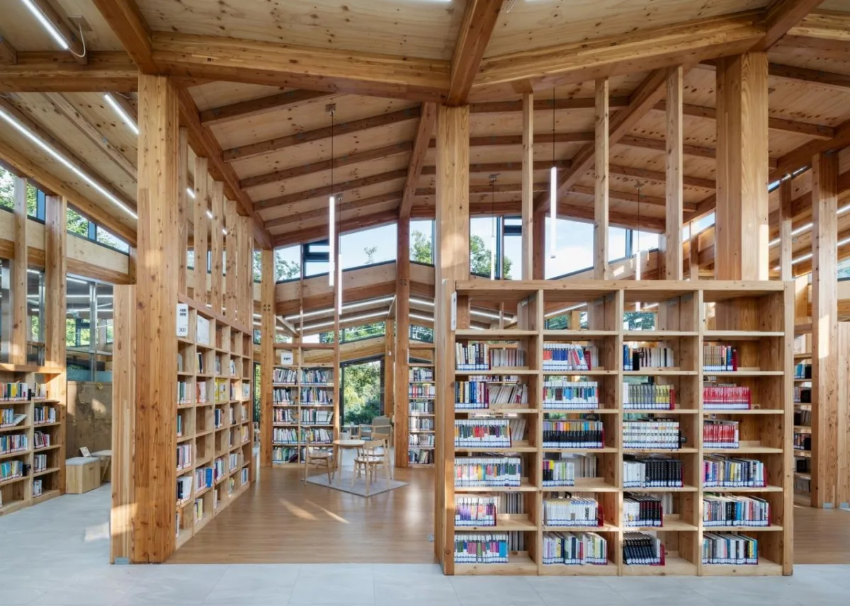 BIM建筑|Odong 公共图书馆 / Unsangdong Architects