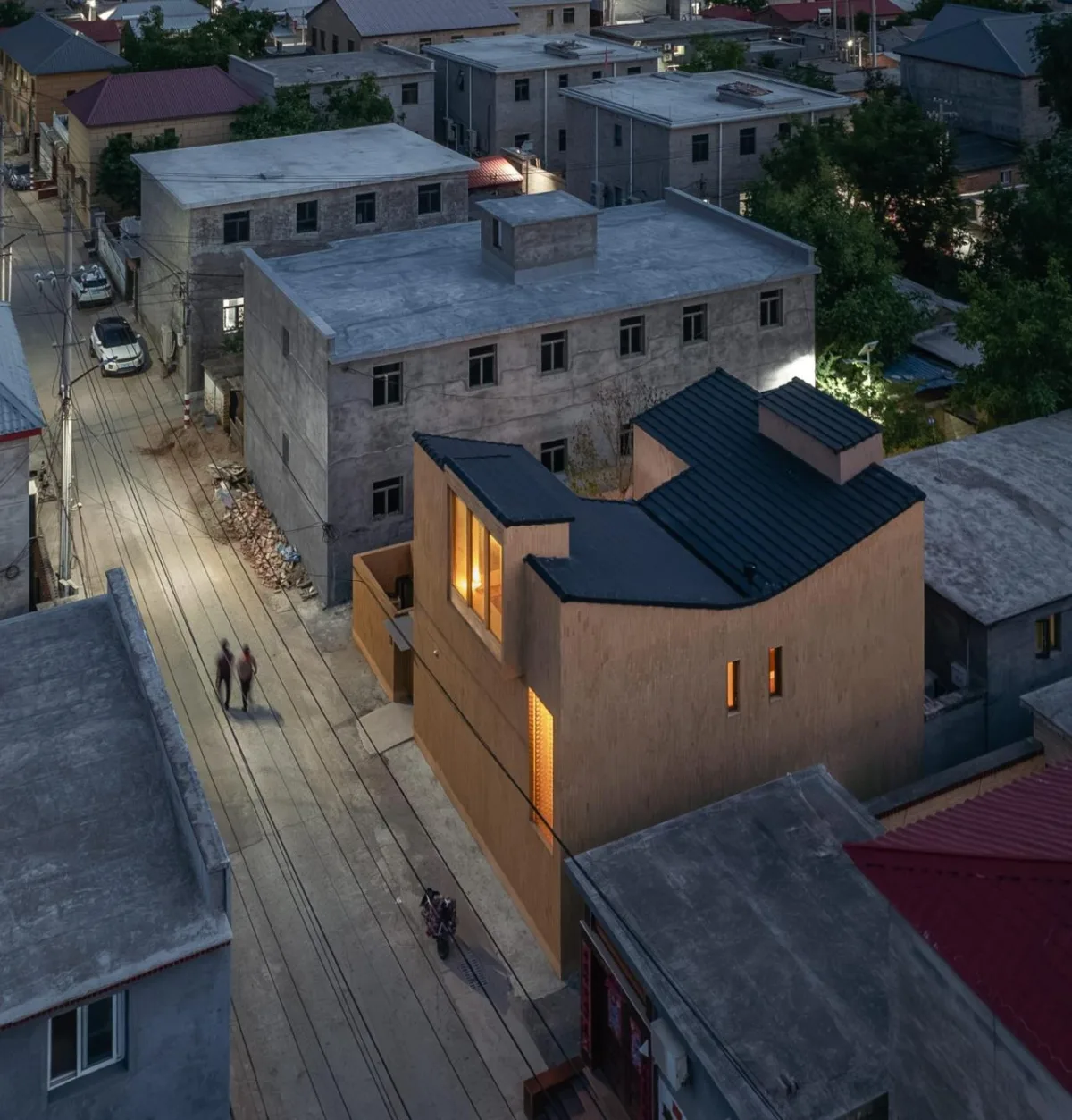 BIM建筑|母亲住宅 / CPLUS