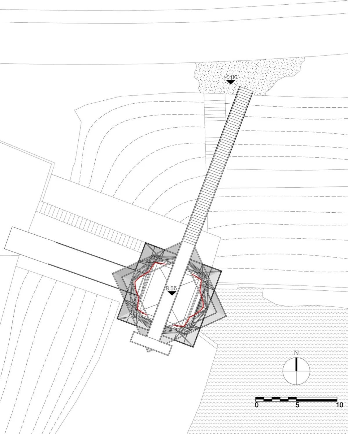 BIM建筑|人造树 / 有限设计工作室