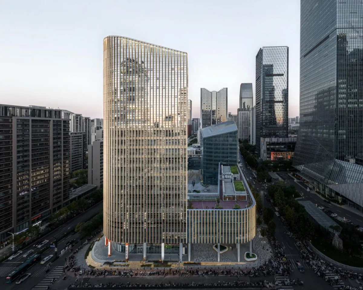 BIM建筑|济南中央商务区金石中心 / 盖博建筑设计事务所