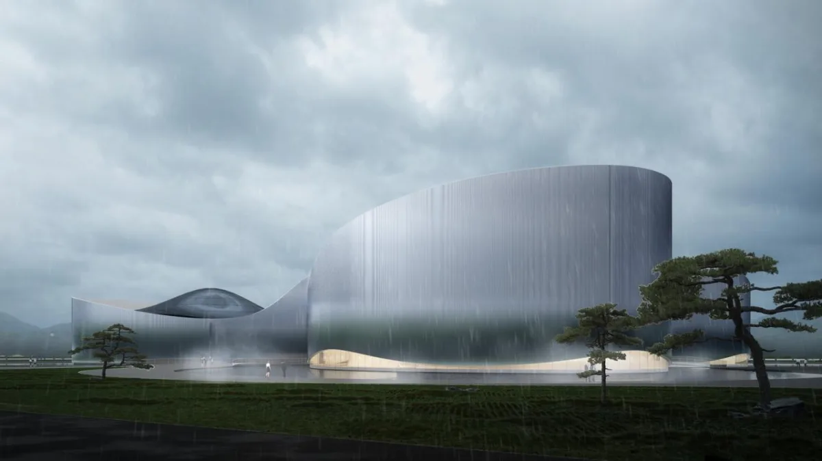 BIM建筑|徽文化艺术交流中心方案设计 / UJ 李思远新作