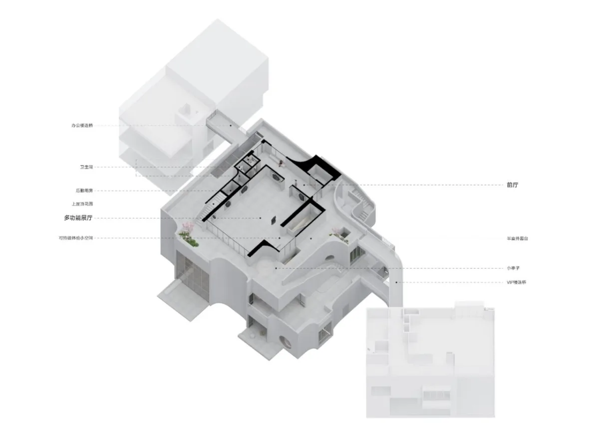 BIM建筑|玉山岚峰：正大太阳河咖啡小镇艺术中心 / Wutopia Lab