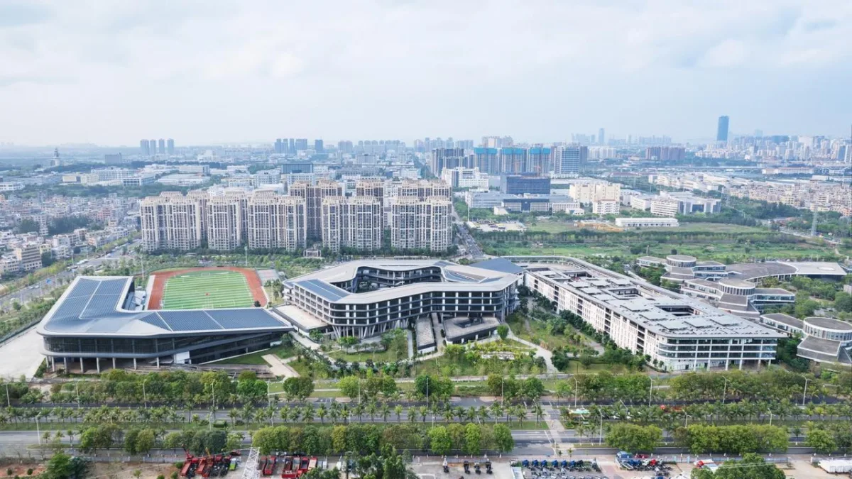 BIM建筑|北京大学附属中学海口学校 / Crossboundaries
