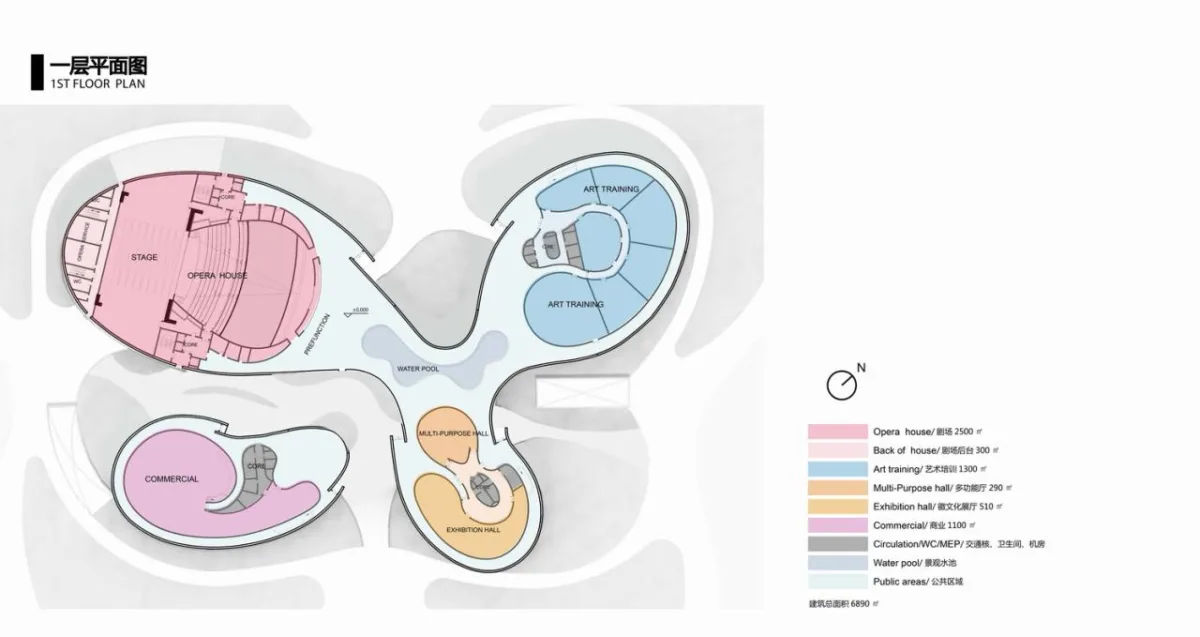 BIM建筑|徽文化艺术交流中心方案设计 / UJ 李思远新作
