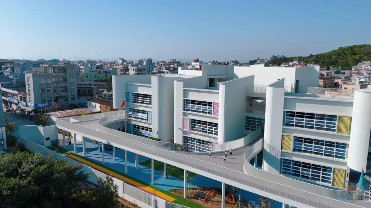 BIM建筑|阳西县沙扒镇书村幼儿园 / 华南理工大学建筑设计研究院