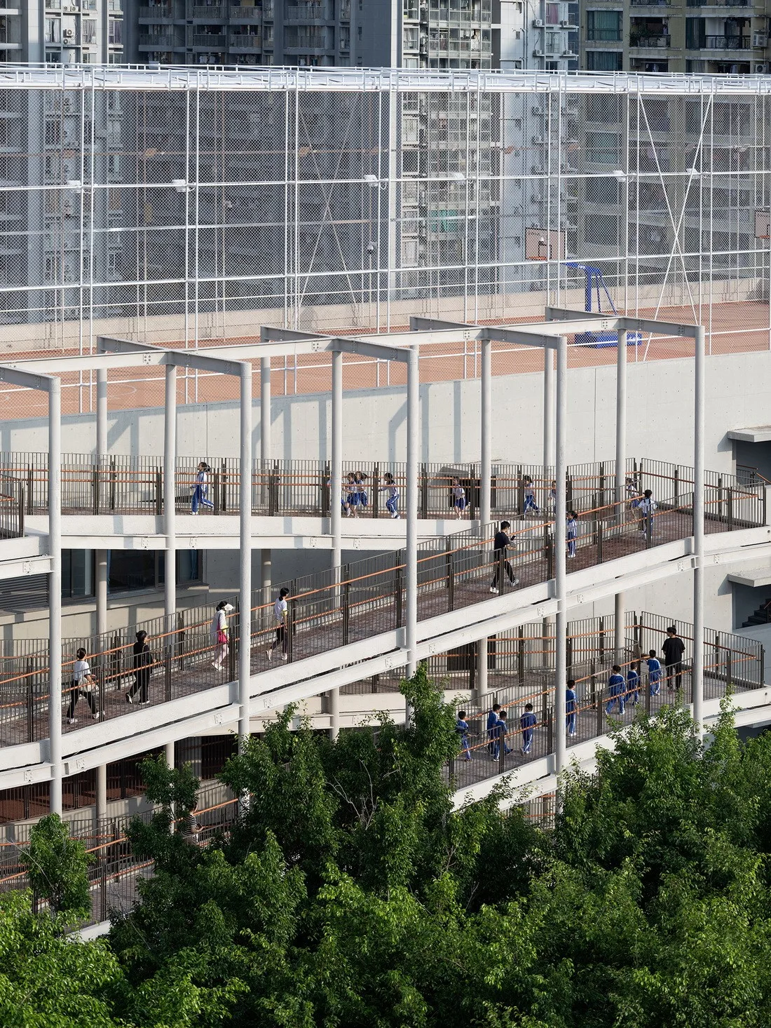 BIM建筑|深圳荔园外国语小学 / 直向建筑