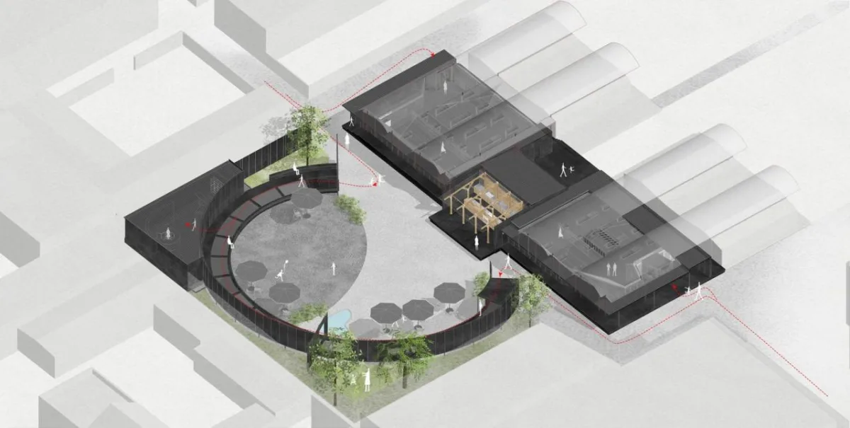 BIM建筑|EASE PARK / 边缘计划建筑工作室