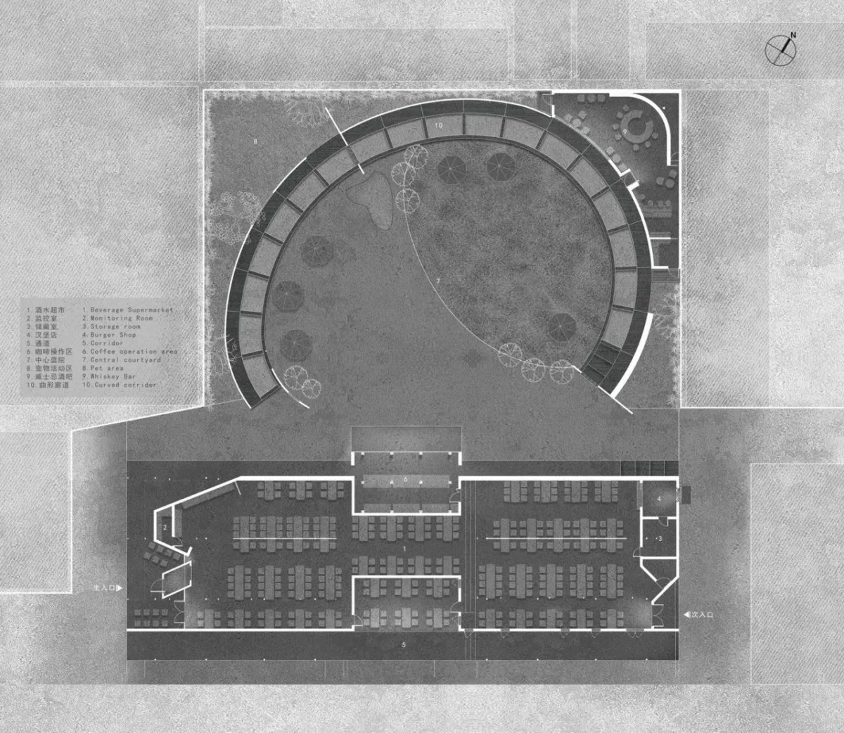 BIM建筑|EASE PARK / 边缘计划建筑工作室