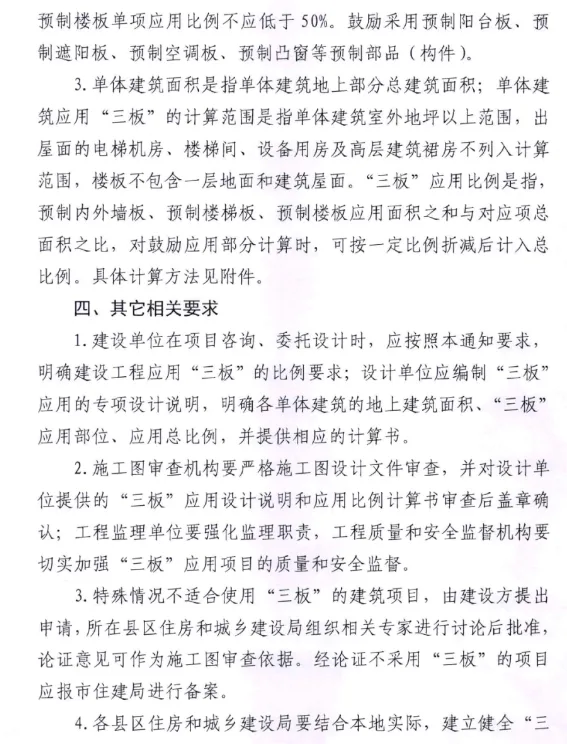 装配式政策|陕西汉中关于在新建建筑中推广应用预制内外墙板预制楼梯板预制楼板的通知