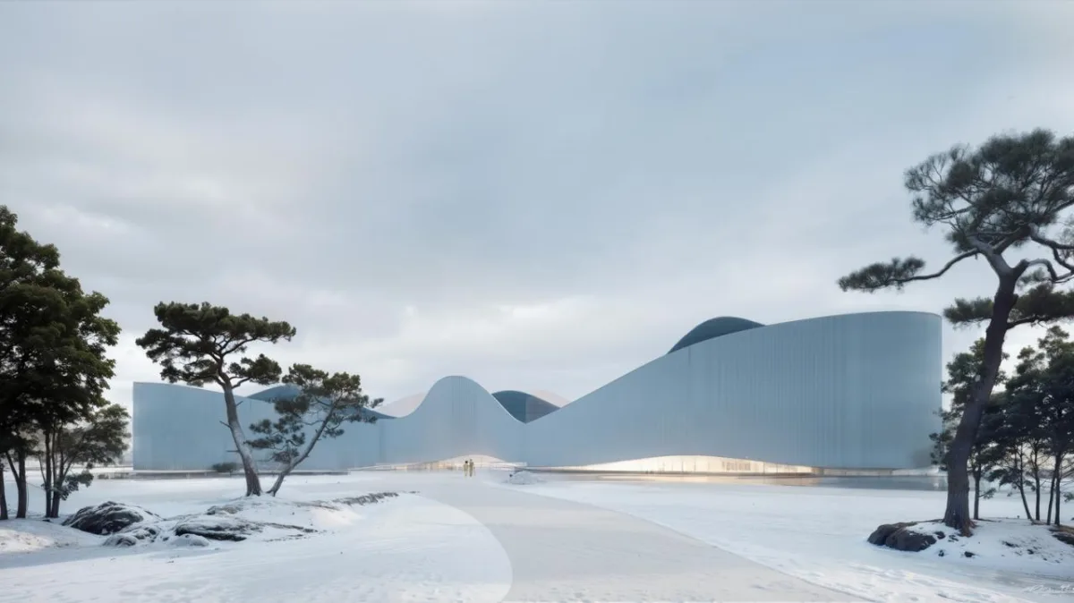 BIM建筑|徽文化艺术交流中心方案设计 / UJ 李思远新作