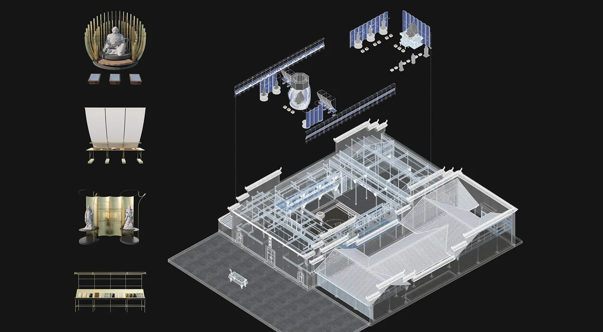 BIM建筑|衢州神农殿微更新改造 / 严旸建筑设计