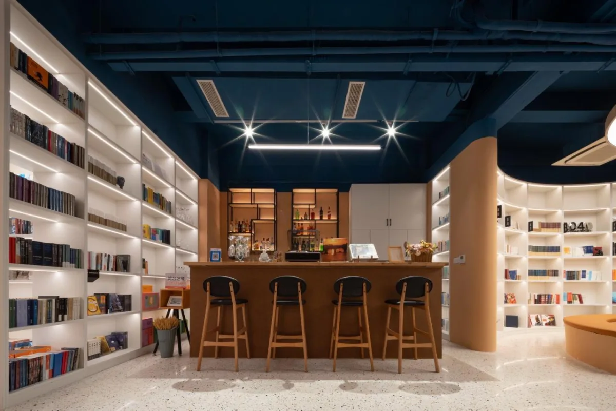 BIM建筑|2040书店 / 上海观介设计