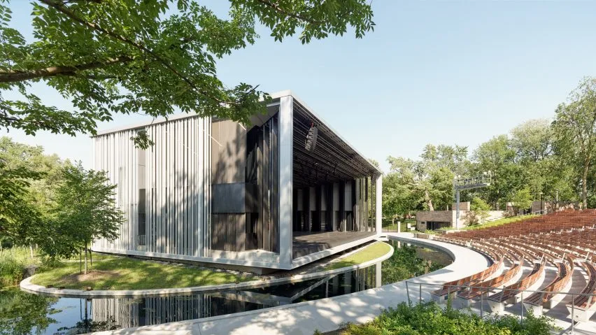 BIM建筑|勒梅重新设计蒙特利尔露天剧院