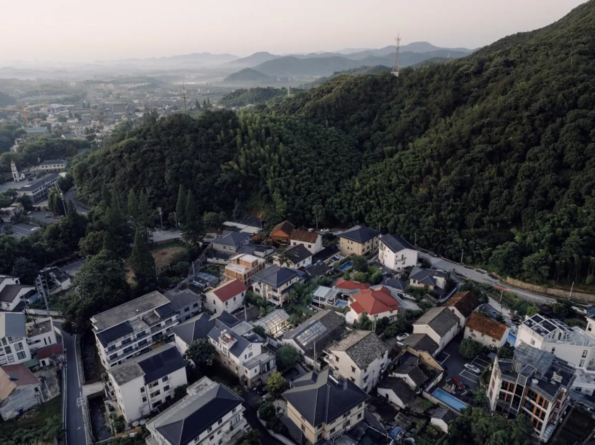BIM建筑|山庾茶肆，修旧增新 / 奥室建筑