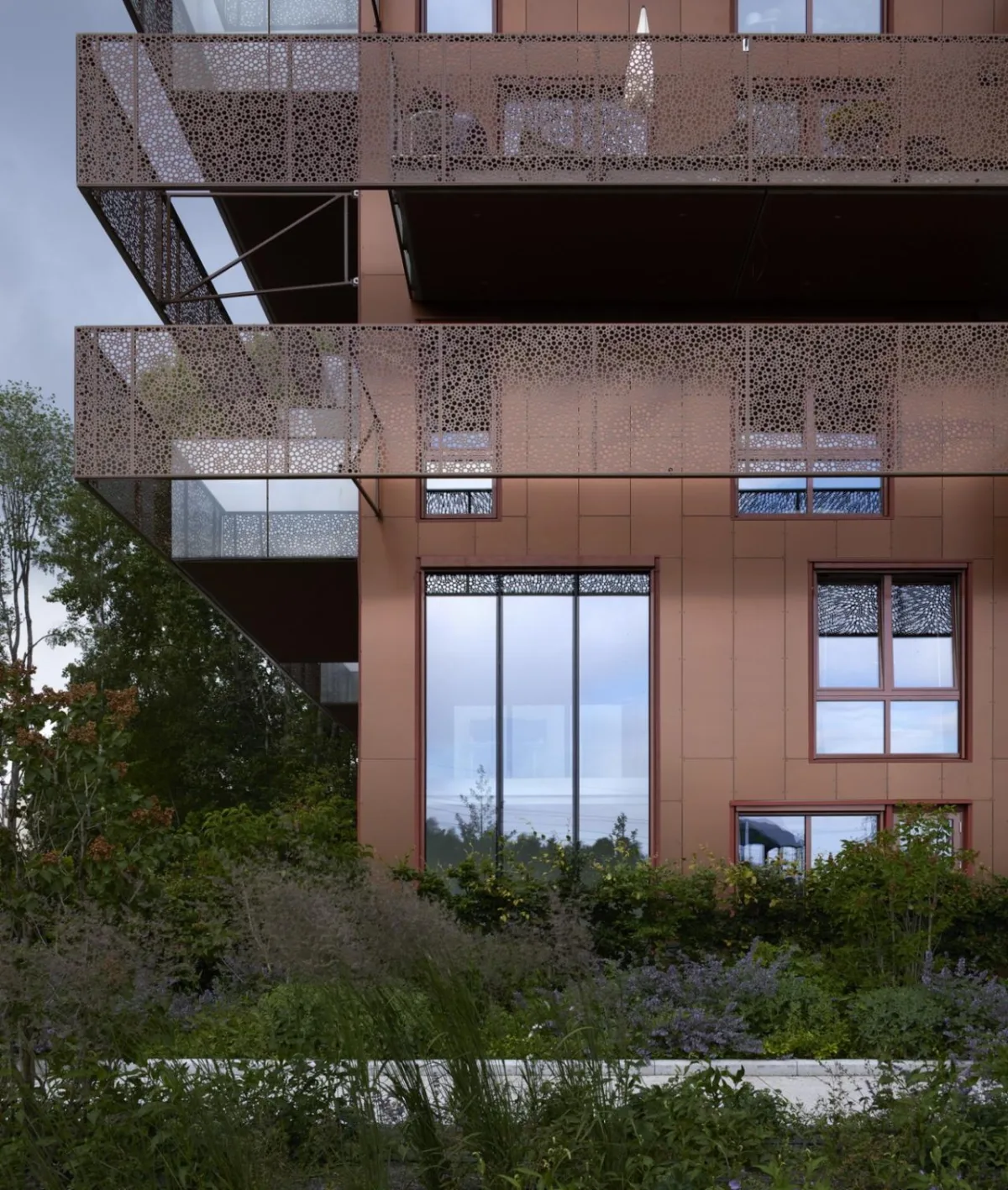 BIM建筑|挪威灯笼公寓 / Reiulf Ramstad Arkitekter