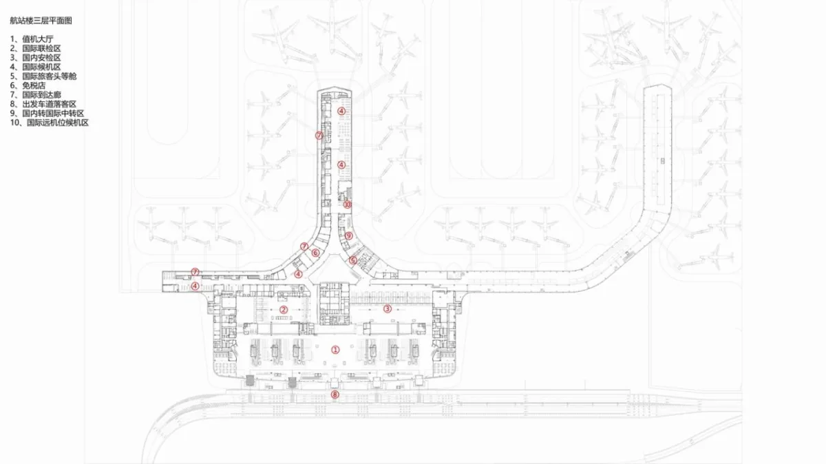 BIM建筑|烟台蓬莱国际机场二期 / 中国建筑西南设计研究院有限公司