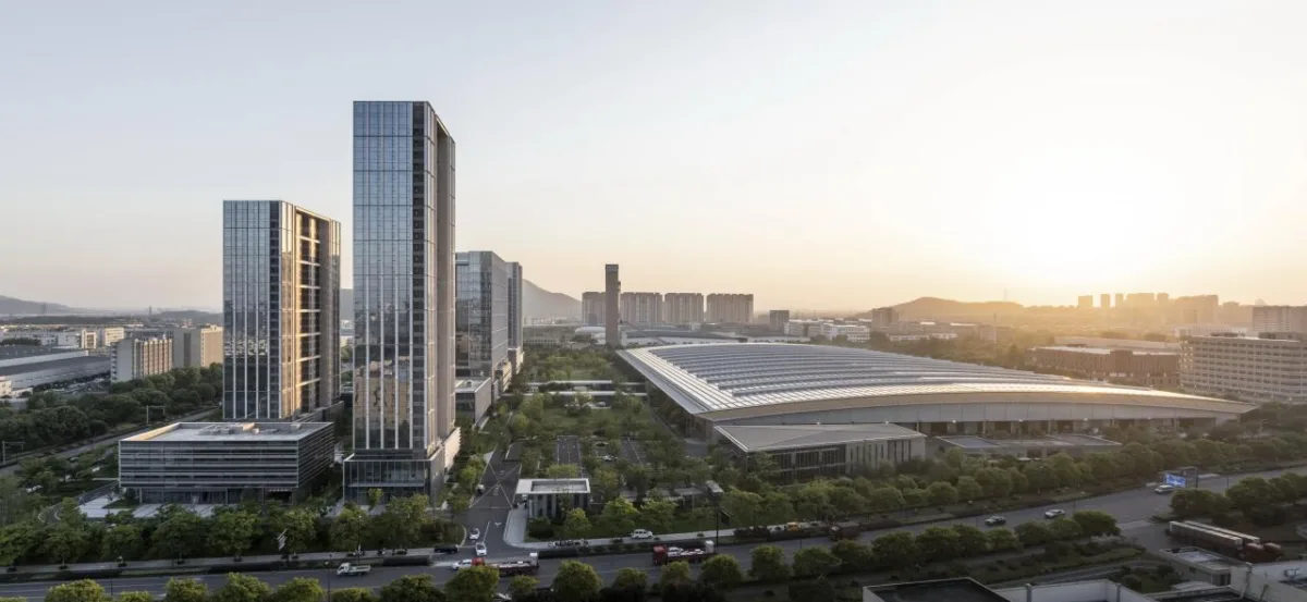 BIM建筑|西奥电梯产业园：先进智造与永续生活兼容的“未来工厂”/goa大象设计