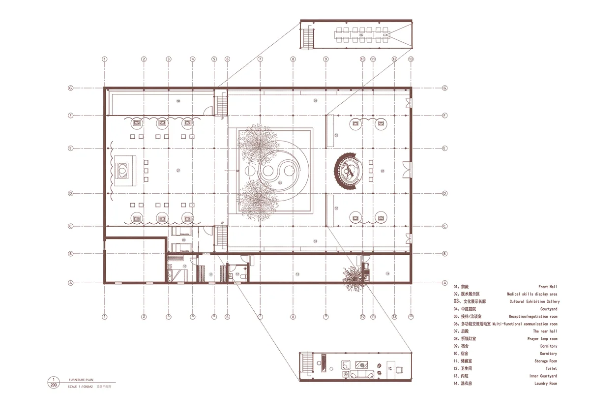 BIM建筑|衢州神农殿微更新改造 / 严旸建筑设计