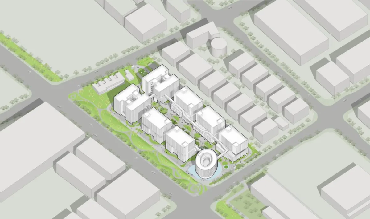BIM建筑|北京亦庄细胞治疗研发中试基地 / 北京市工业设计研究院