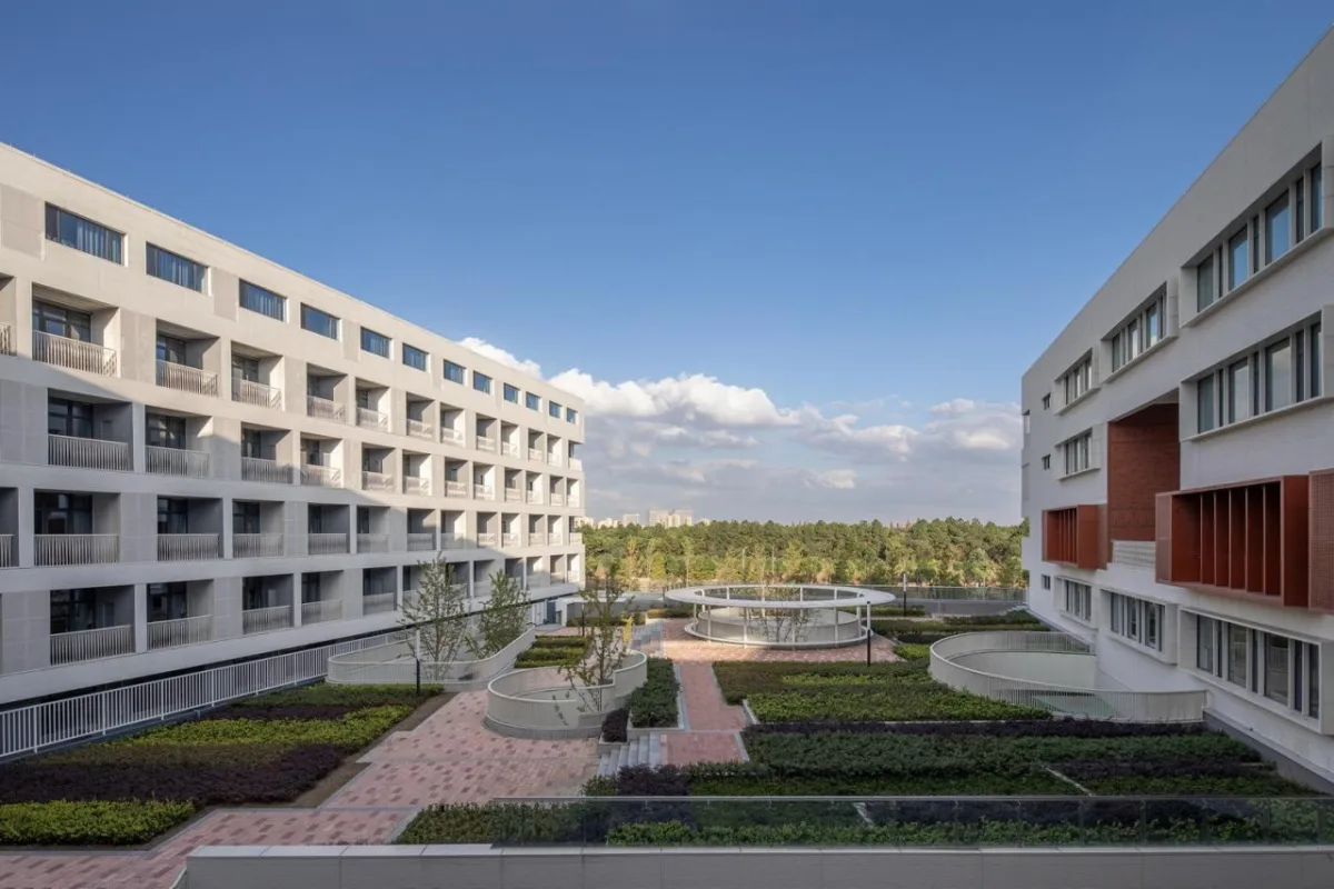 BIM建筑|乐活学园：上海青浦兰生学校 / 上海华都建筑规划设计有限公司