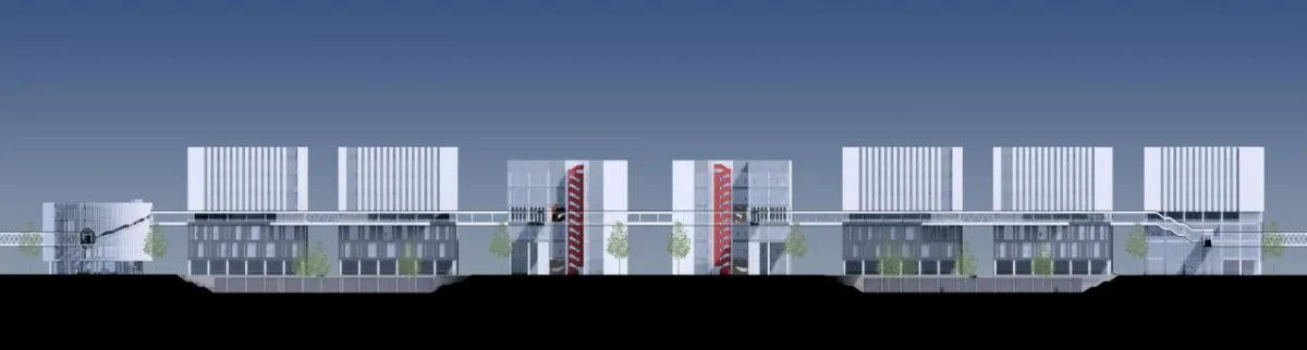 BIM建筑|北京亦庄细胞治疗研发中试基地 / 北京市工业设计研究院