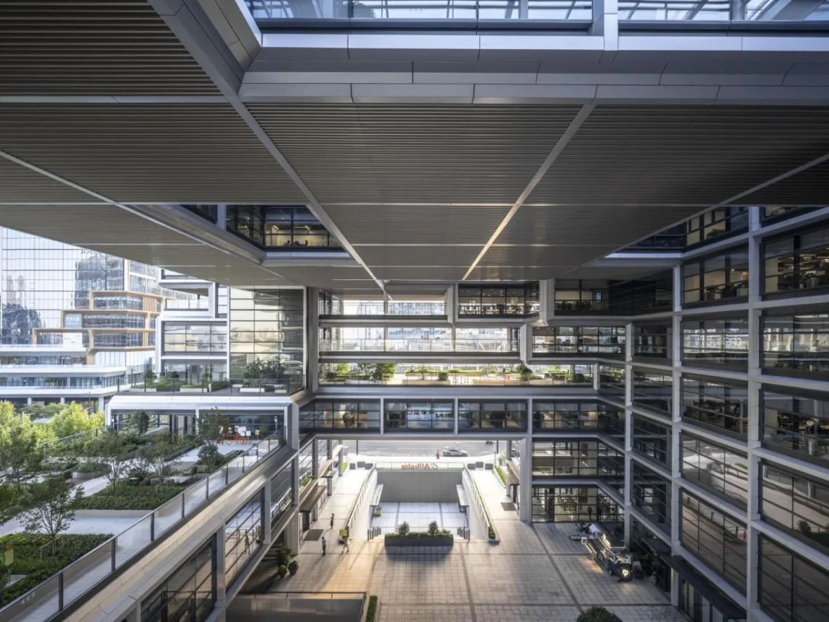 BIM建筑|阿里巴巴上海园区 / Foster + Partners