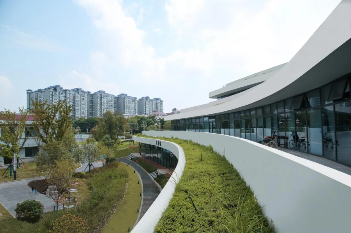 BIM建筑|长沙市南雅中学图书馆 / 中机国际罗劲工作室