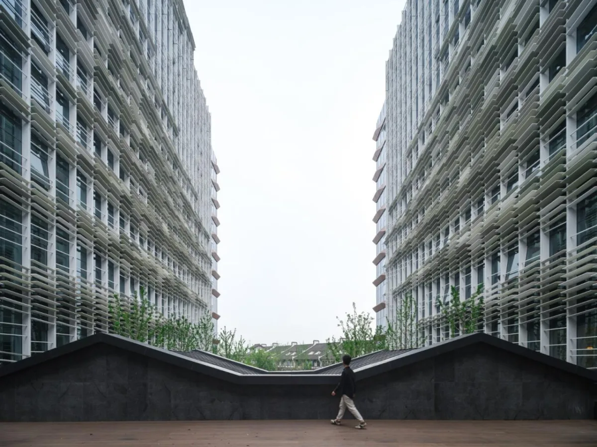 BIM建筑|乌镇堤上酒店外立面设计 / 上海直线建筑设计事务所