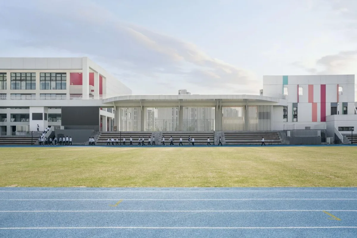 BIM建筑|乐活学园：上海青浦兰生学校 / 上海华都建筑规划设计有限公司