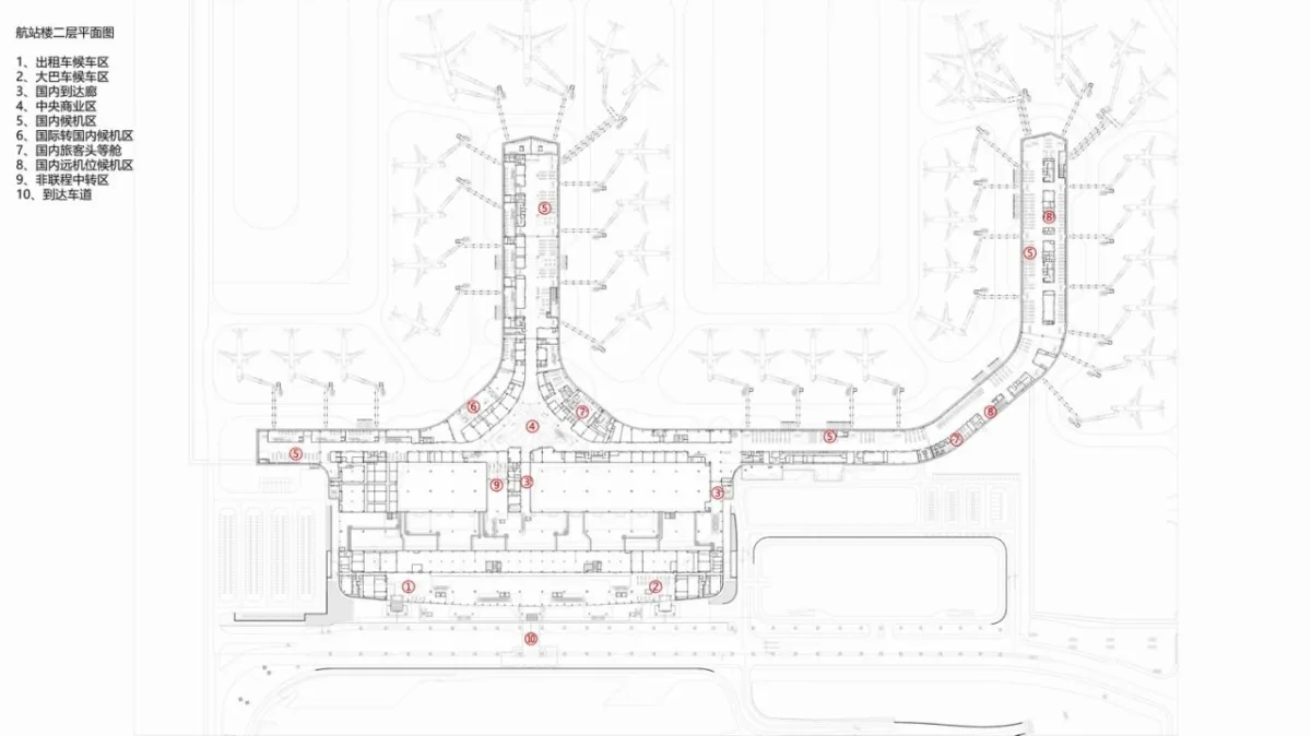 BIM建筑|烟台蓬莱国际机场二期 / 中国建筑西南设计研究院有限公司