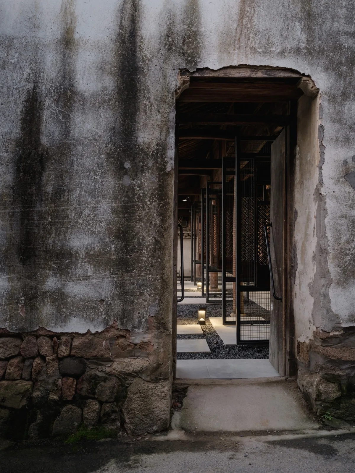 BIM建筑|山庾茶肆，修旧增新 / 奥室建筑