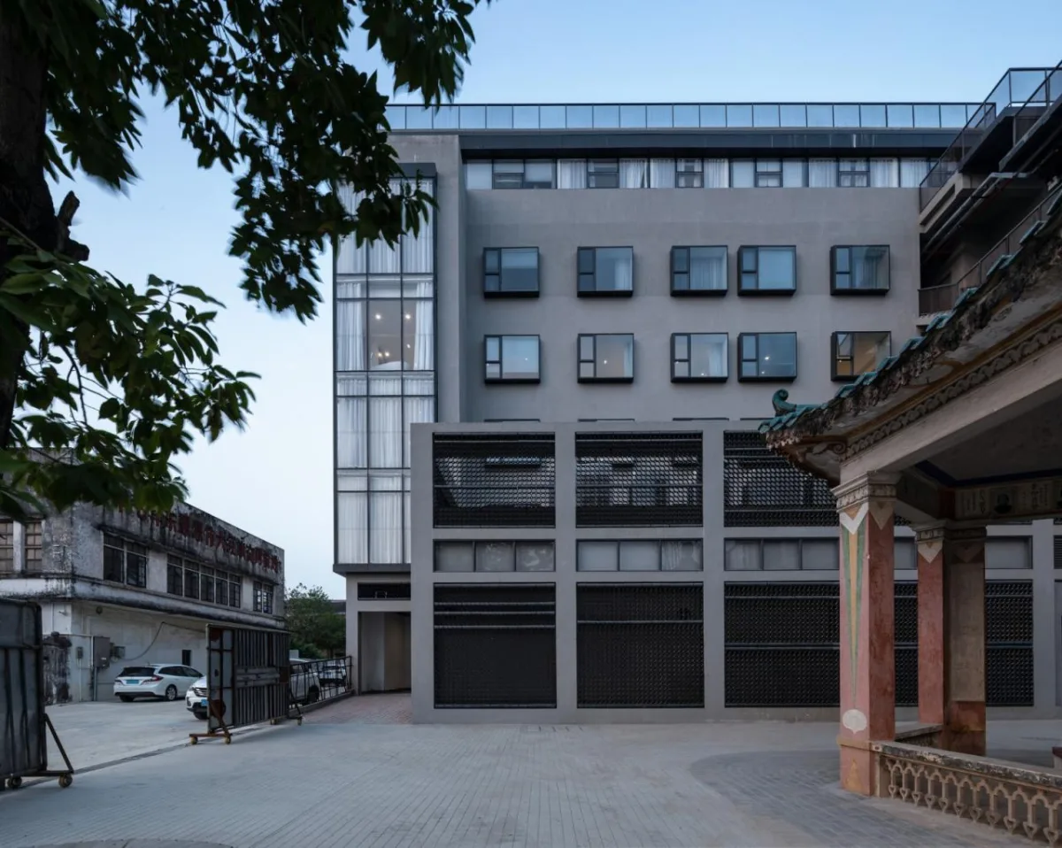 BIM建筑|改造、加建与扩建，江门市乡村振兴培训中心 / 华南理工大学建筑设计研究院