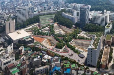 BIM建筑|OMA扩建首尔弘益大学-BIM建筑网