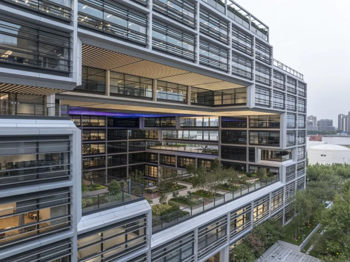BIM建筑|阿里巴巴上海园区 / Foster + Partners