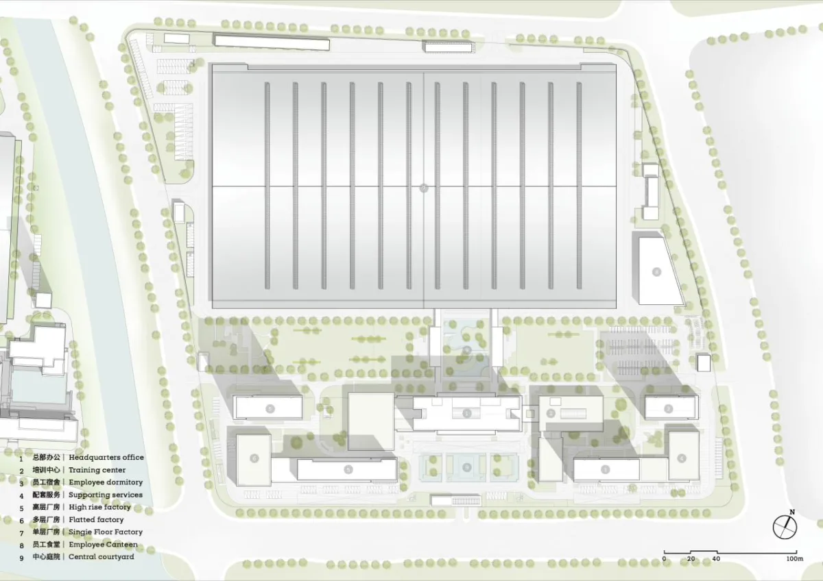 BIM建筑|西奥电梯产业园：先进智造与永续生活兼容的“未来工厂”/goa大象设计