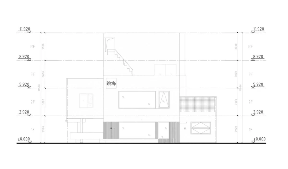 BIM建筑|跳海hood-阿那亚雀跃镇 / 不山建筑