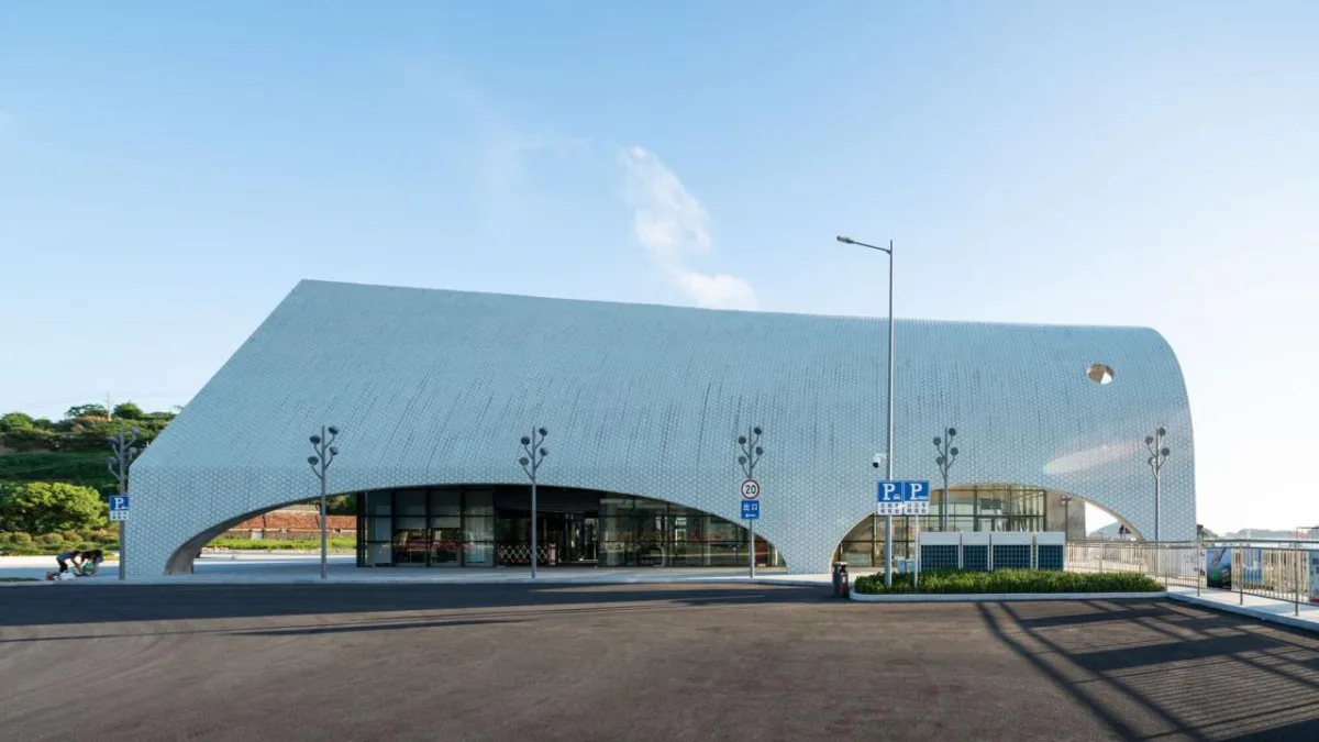 BIM建筑|虾峙客运站 / 致正建筑工作室