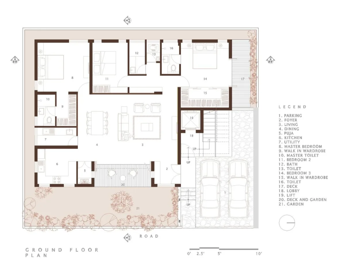BIM建筑|马杜拉之屋 / Design Kacheri