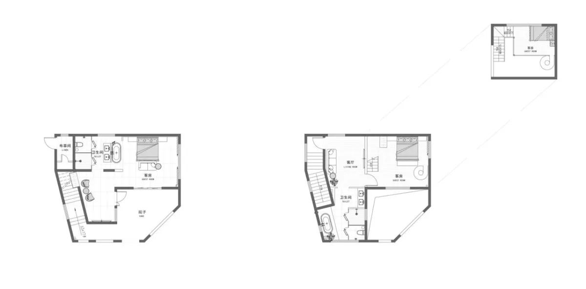 BIM建筑|柿柿如意•南野际民宿 / UAO 瑞拓设计